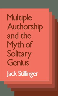 Cover Multiple Authorship and the Myth of Solitary Genius (eBook, PDF)