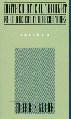 Cover Mathematical Thought From Ancient to Modern Times, Volume 3 (eBook, ePUB)