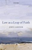 Law as a Leap of Faith (eBook, ePUB)