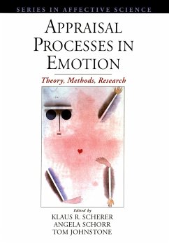 Cover Appraisal Processes in Emotion (eBook, PDF)
