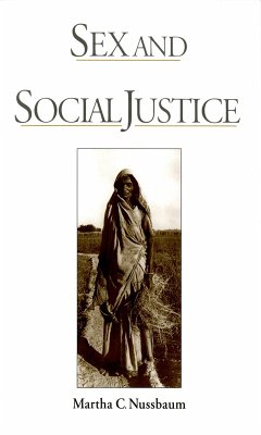 Sex and Social Justice (eBook, PDF) - Nussbaum, Martha C.