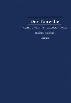 Der Tonwille (eBook, PDF) - Schenker, Heinrich