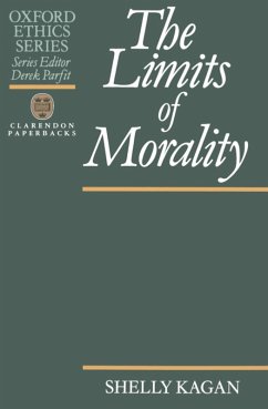 The Limits of Morality (eBook, PDF) - Kagan, Shelly
