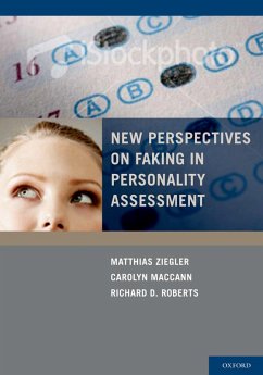 Cover New Perspectives on Faking in Personality Assessment (eBook, PDF)