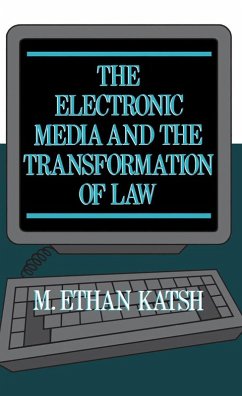 Cover The Electronic Media and the Transformation of Law (eBook, PDF)