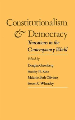 Cover Constitutionalism and Democracy (eBook, PDF)