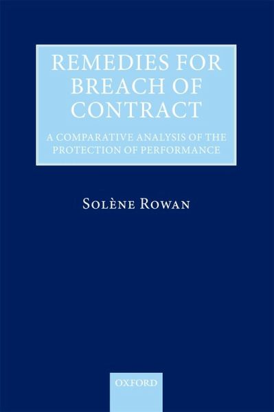Remedies for Breach of Contract (eBook, ePUB) Remedies for Breach of Contract (eBook, ePUB)