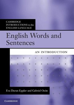 English Words and Sentences (eBook, ePUB) - Eppler, Eva Duran