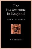 The ius commune in England (eBook, PDF)
