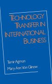 Technology Transfer in International Business (eBook, PDF)