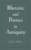 Rhetoric and Poetics in Antiquity (eBook, PDF)