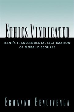 Cover Ethics Vindicated (eBook, PDF)
