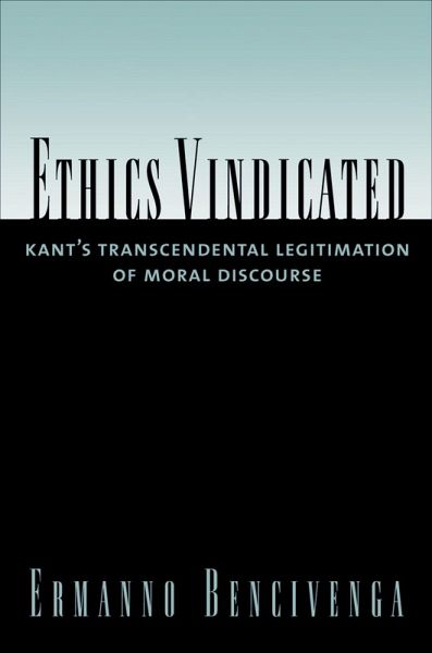 Ethics Vindicated (eBook, PDF) Ethics Vindicated (eBook, PDF)
