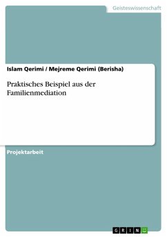 Praktisches Beispiel aus der Familienmediation (eBook, ePUB) - Qerimi, Islam; Qerimi (Berisha), Mejreme