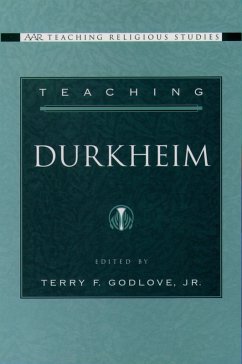 Cover Teaching Durkheim (eBook, PDF)