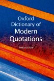 Oxford Dictionary of Modern Quotations (eBook, ePUB)