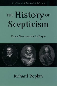 The History of Scepticism (eBook, PDF) - Popkin, Richard H.