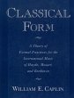 Classical Form (eBook, ePUB) - Bild 1