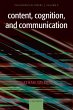 Content, Cognition, and Communication... - Bild 1