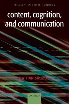 Content, Cognition, and Communication (eBook, PDF) - Salmon, Nathan