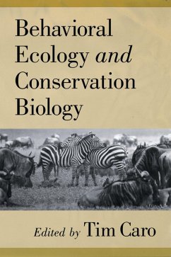 Behavioral Ecology and Conservation Biology (eBook, PDF)