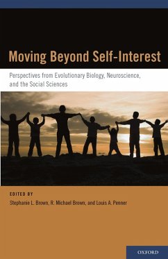 Moving Beyond Self-Interest (eBook, PDF) - Brown, Stephanie L.; Brown, R. Michael; Penner, Louis A.