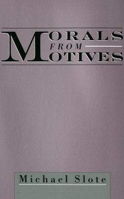 Cover Morals from Motives (eBook, PDF)