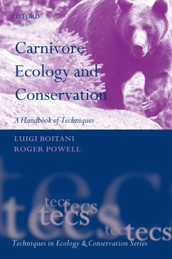 Cover Carnivore Ecology and Conservation (eBook, ePUB)