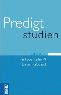 Cover Predigtstudien 2013/2014
