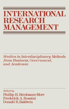 Cover International Research Management (eBook, PDF)