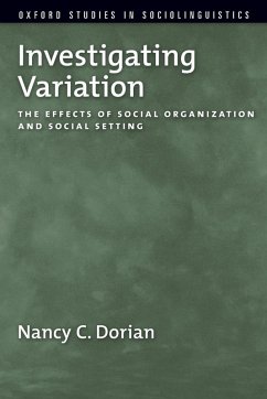 Investigating Variation (eBook, PDF) - Dorian, Nancy C.