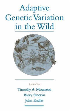 Cover Adaptive Genetic Variation in the Wild (eBook, PDF)