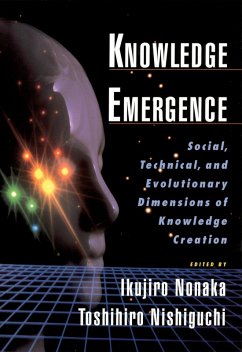 Knowledge Emergence (eBook, PDF) - Nonaka, Ikujiro; Nishiguchi, Toshihiro