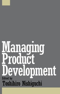 Managing Product Development (eBook, PDF)