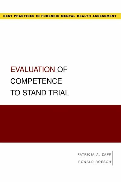 Evaluation of Competence to Stand Trial (eBook, ePUB) Evaluation of Competence to Stand Trial (eBook, ePUB)