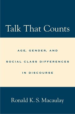 Talk that Counts (eBook, PDF) - Macaulay, Ronald K. S.