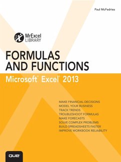 Excel 2013 Formulas and Functions (eBook, ePUB) - McFedries, Paul