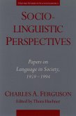 Sociolinguistic Perspectives (eBook, PDF)