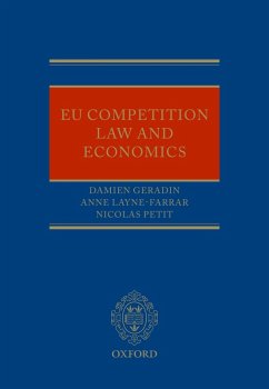 EU Competition Law and Economics (eBook, ePUB) - Geradin, Damien; Layne-Farrar, Anne; Petit, Nicolas