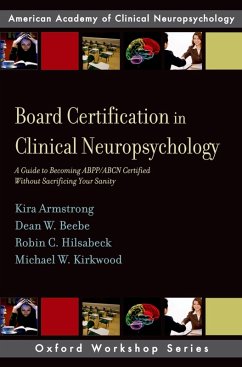 Cover Board Certification in Clinical Neuropsychology (eBook, PDF)