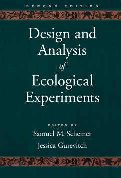Design and Analysis of Ecological Experiments (eBook, PDF)