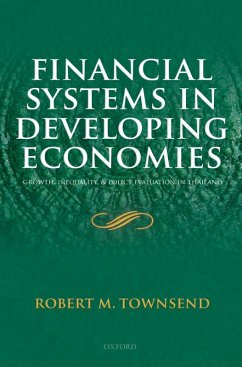 Financial Systems in Developing Economies (eBook, ePUB) - Townsend, Robert M.