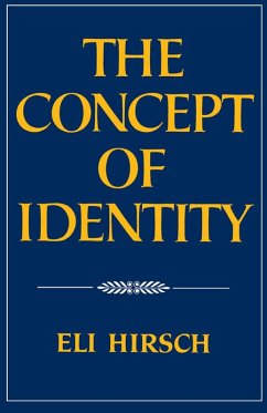 Cover The Concept of Identity (eBook, PDF)