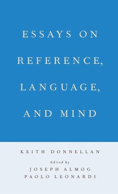 Essays on Reference, Language, and Mind (eBook, PDF) - Donnellan, Keith