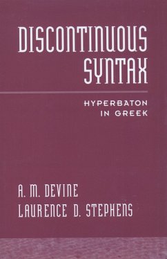 Cover Discontinuous Syntax (eBook, PDF)