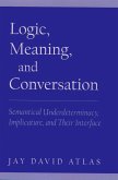 Logic, Meaning, and Conversation (eBook, PDF)