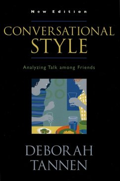 Conversational Style (eBook, ePUB) - Tannen, Deborah