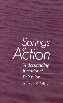 Springs of Action (eBook, PDF) - Mele, Alfred R.
