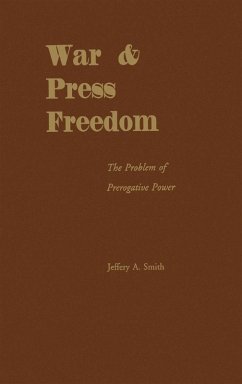 Cover War and Press Freedom (eBook, PDF)