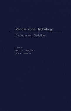 Cover Vadose Zone Hydrology (eBook, PDF)